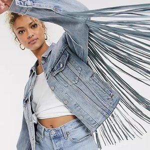 Levis Sherpa Lined Denim Jean Trucker 